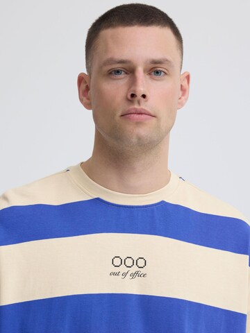 BLEND Rundhalsshirt Loose Fit' BHKaveh ' in Beige