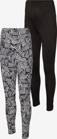 Skinny Leggings 'Lil' Vero Moda Maternity en noir : devant