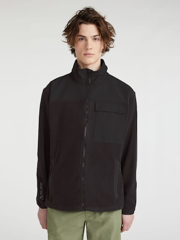 Jachetă  fleece funcțională de la O'NEILL pe negru: față