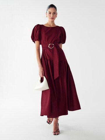 Willa Dress 'ELONA' in Red: front