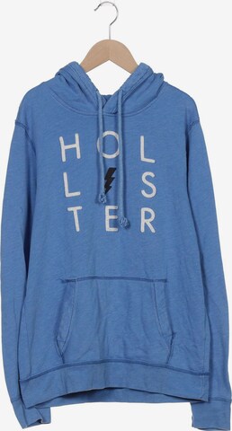 HOLLISTER Sweatshirt & Zip-Up Hoodie in M in Blue: front