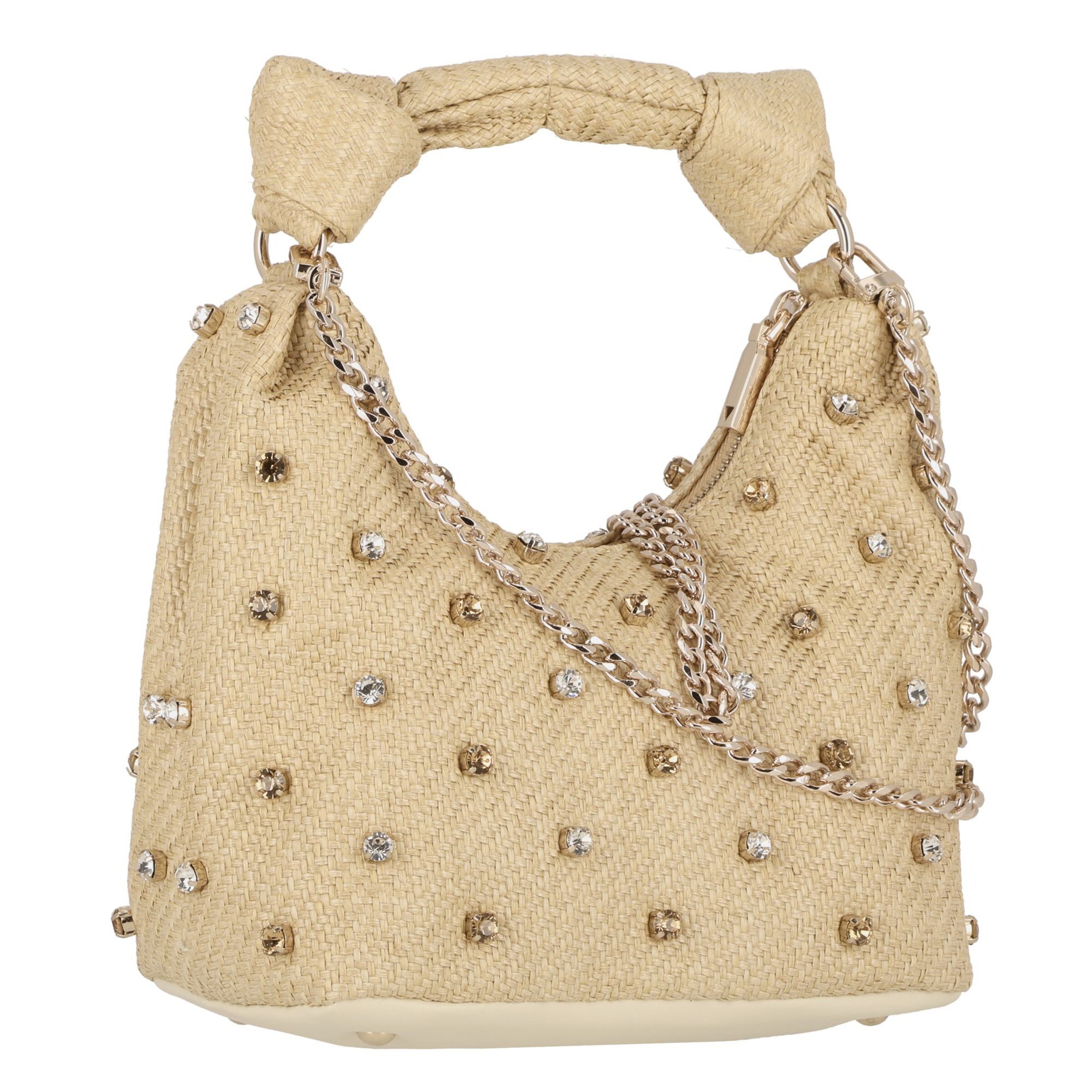 GUESS Handtasche 'Isotta' in Beige