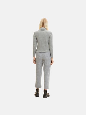 TOM TAILOR Loose fit Pants in Grey