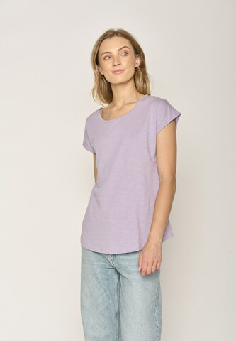 GREENBOMB Shirt in Purple: front