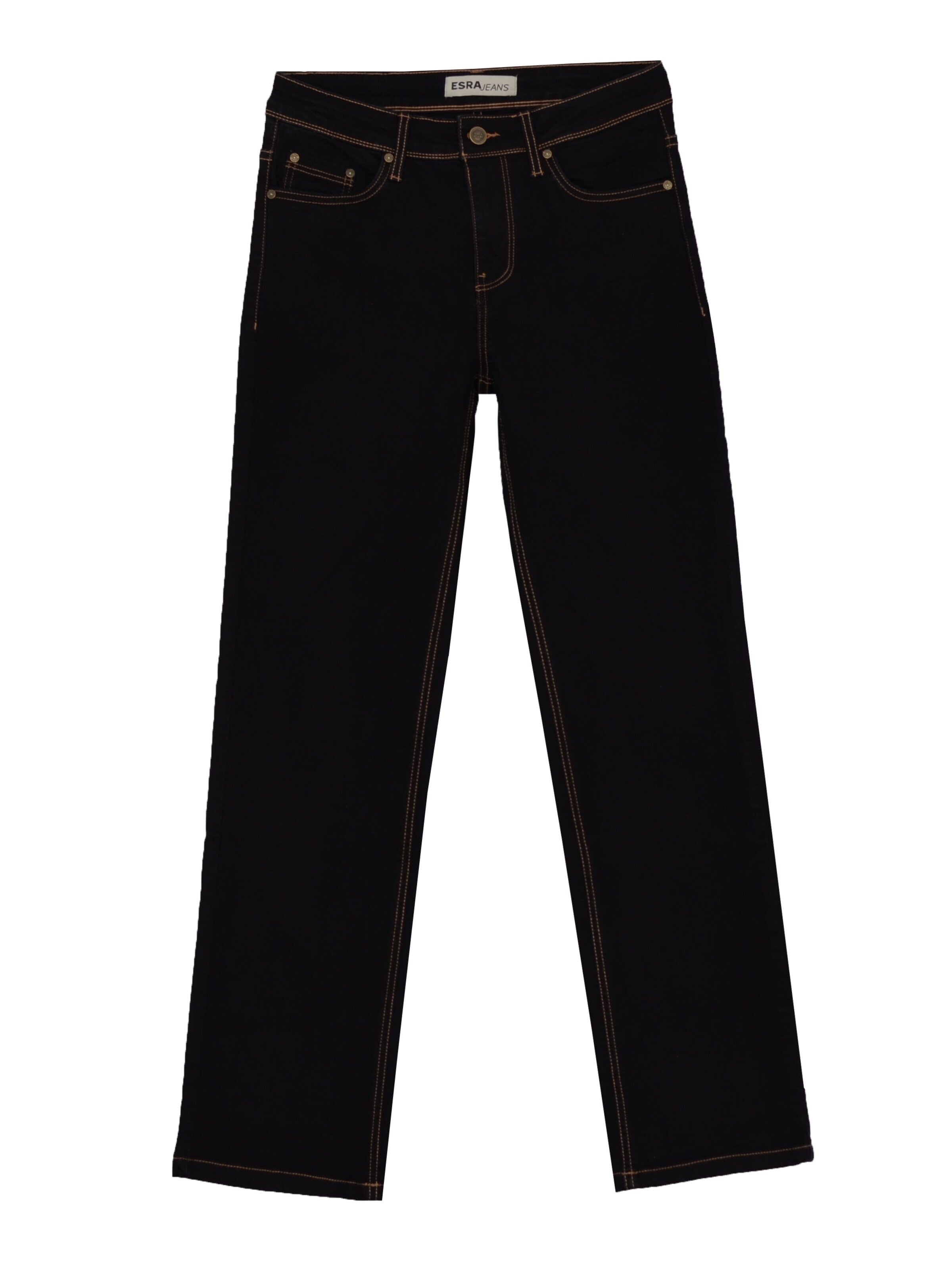 ESRA Regular Jeans‌‌‌‌‌‌‌‌ in Schwarz: Vorderseite