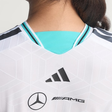 T-Shirt fonctionnel 'Mercedes - AMG Petronas Formula 1 Team Driver' ADIDAS PERFORMANCE en blanc