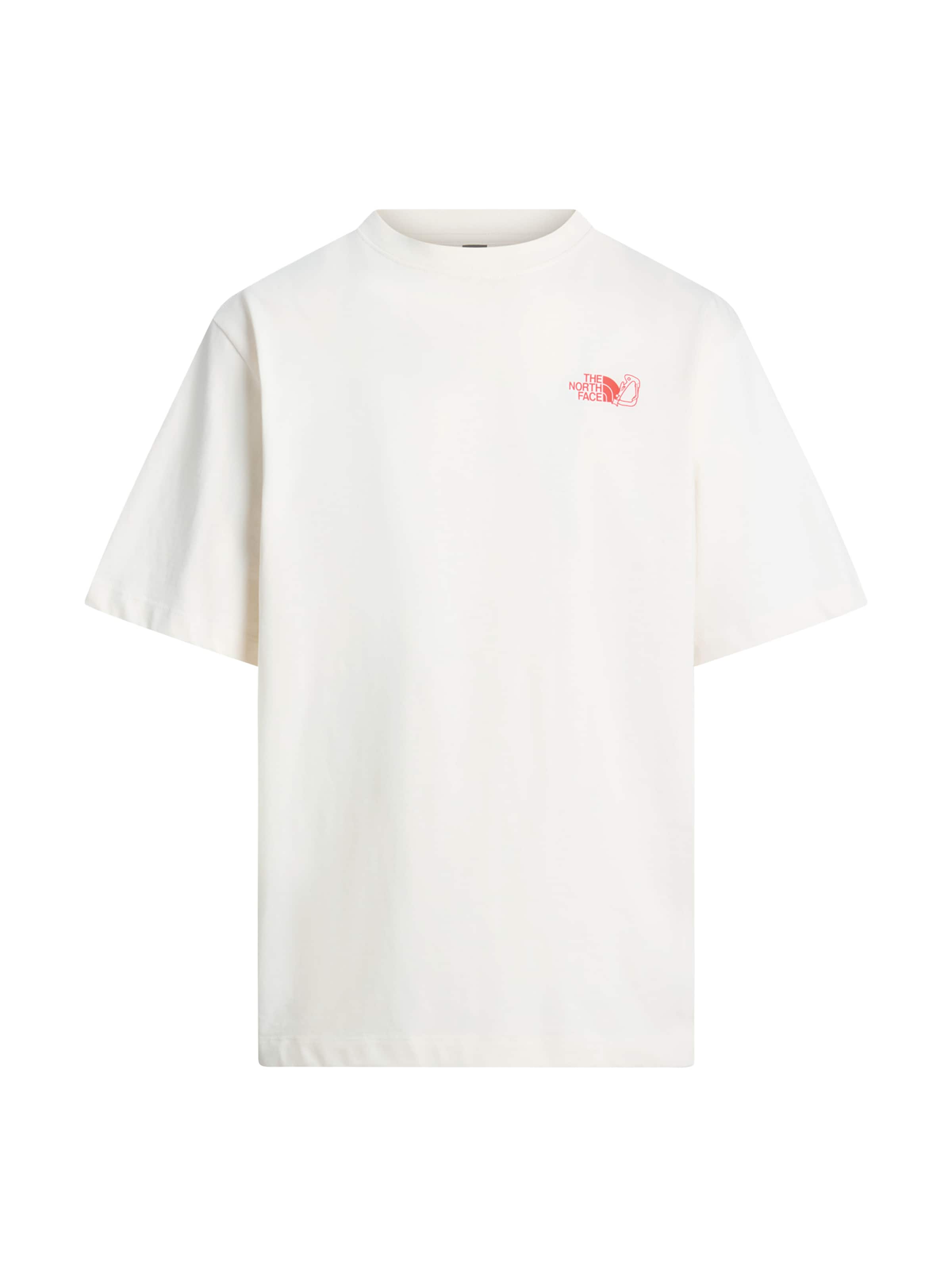THE NORTH FACE Shirt in de kleur Rood / Wit, Productweergave