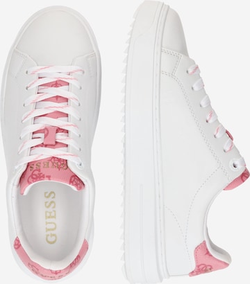 GUESS Platform trainers 'Denesa4' in White