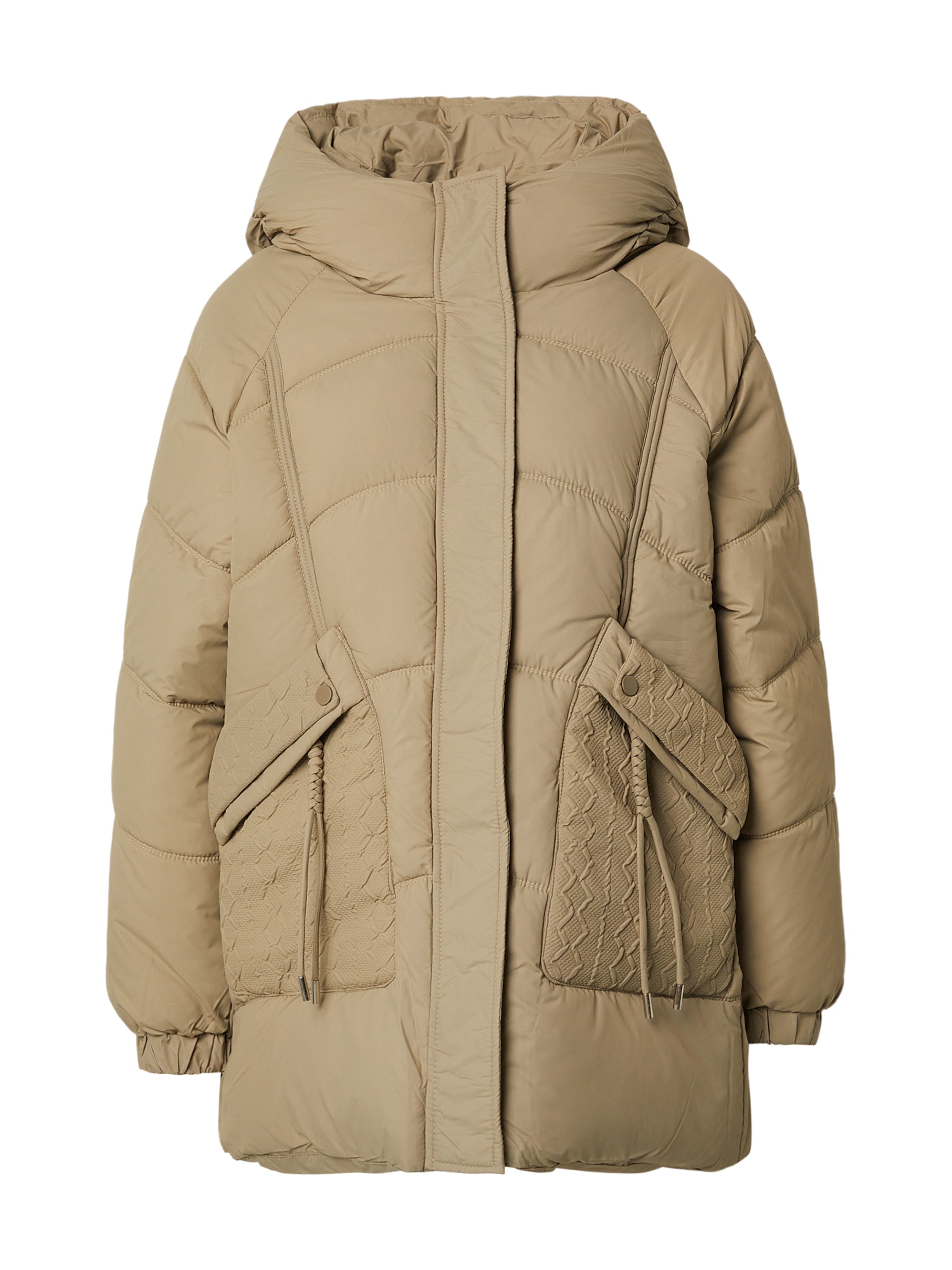 alife & kickin Zimska jakna 'GlorianaAK' | zelena barva: sprednja stran