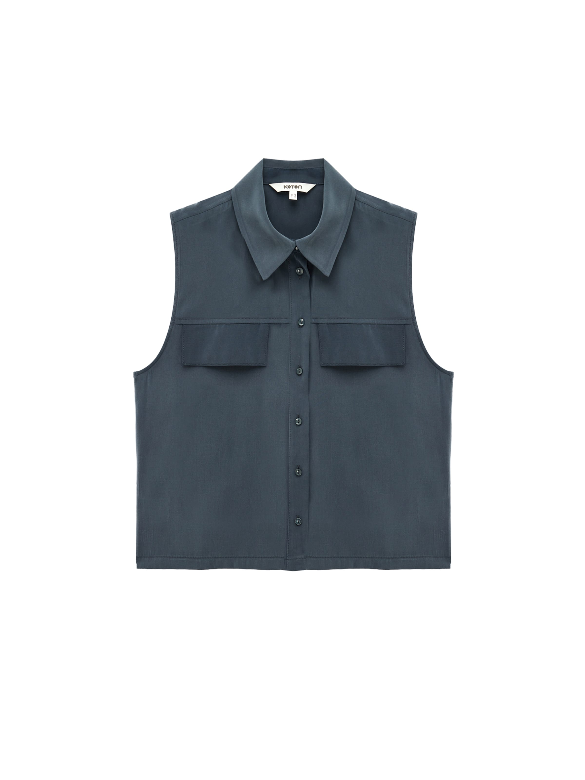 Koton Shirt in XXS in dunkelblau, Produktansicht