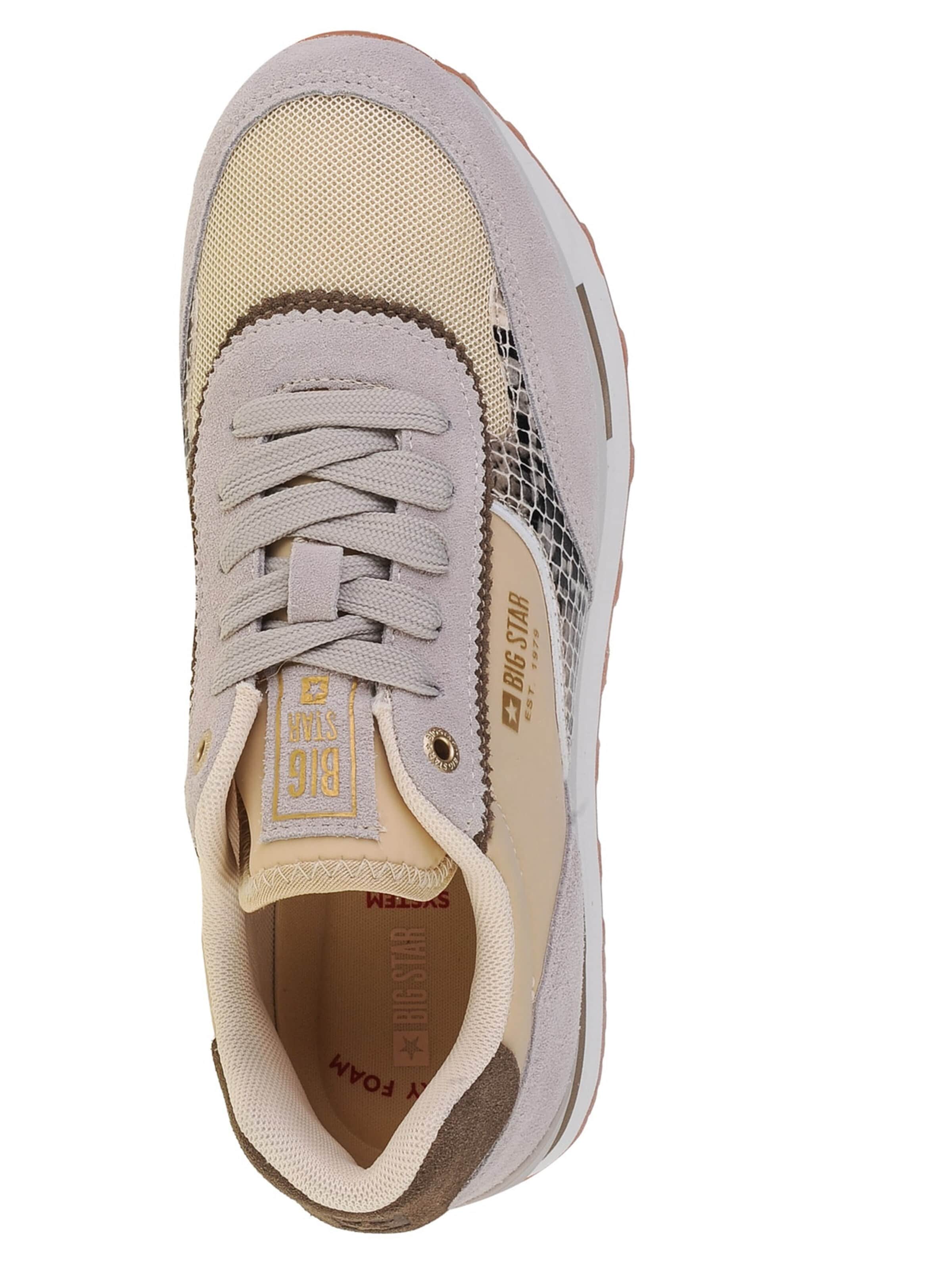BIG STAR Sneakers 'LL27436' in Beige