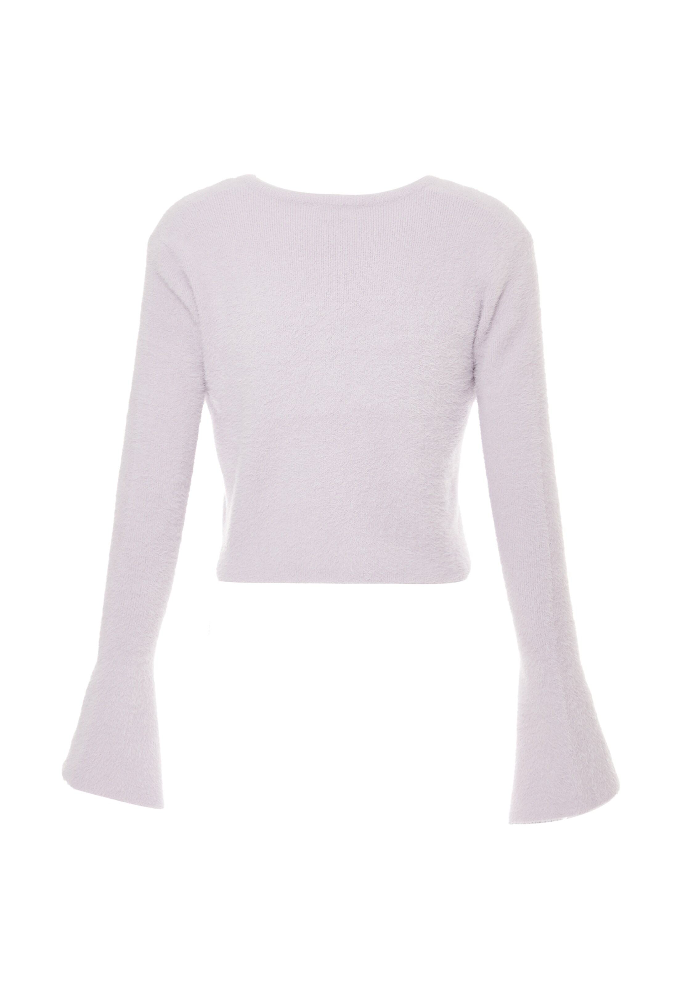 Poomi Gebreid vest in Lila