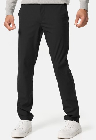 Regular Pantalon chino 'Riccardo' INDICODE JEANS en noir