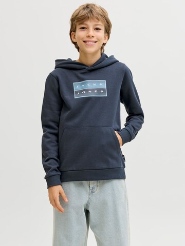 Jack & Jones Junior Sweatshirt 'JCOFusion' in Blau: Vorderseite