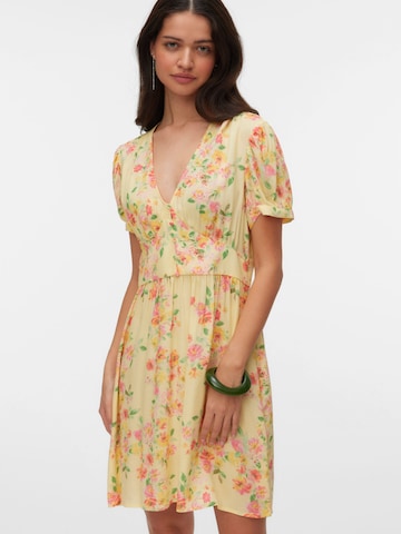 VERO MODA Kjole 'VMVilma' i gul: forside