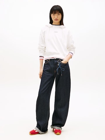 Tommy Jeans Sweatshirt in Weiß