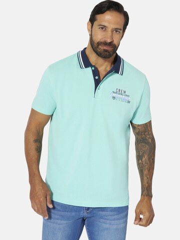 Jan Vanderstorm Doppelpack Poloshirt 'Teofil' in Blau