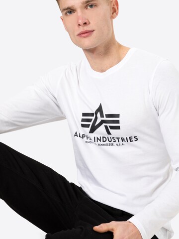 ALPHA INDUSTRIES Regular fit Shirt in White