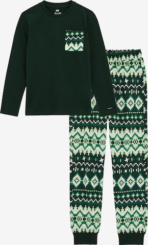 žalia WE Fashion Miego kostiumas: priekis