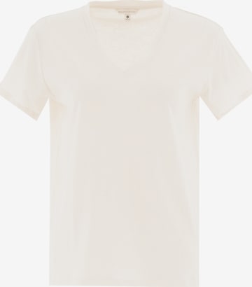 Organication T-Shirt in Weiß: Vorderseite