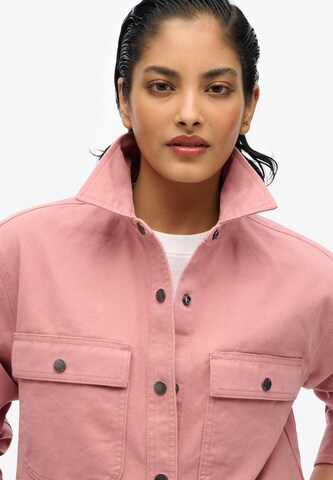 Superdry Tussenjas in Roze