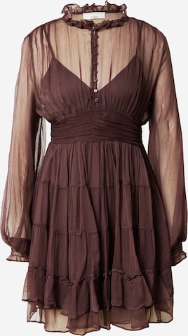 Guido Maria Kretschmer Women Dress 'Liv' in Brown: front