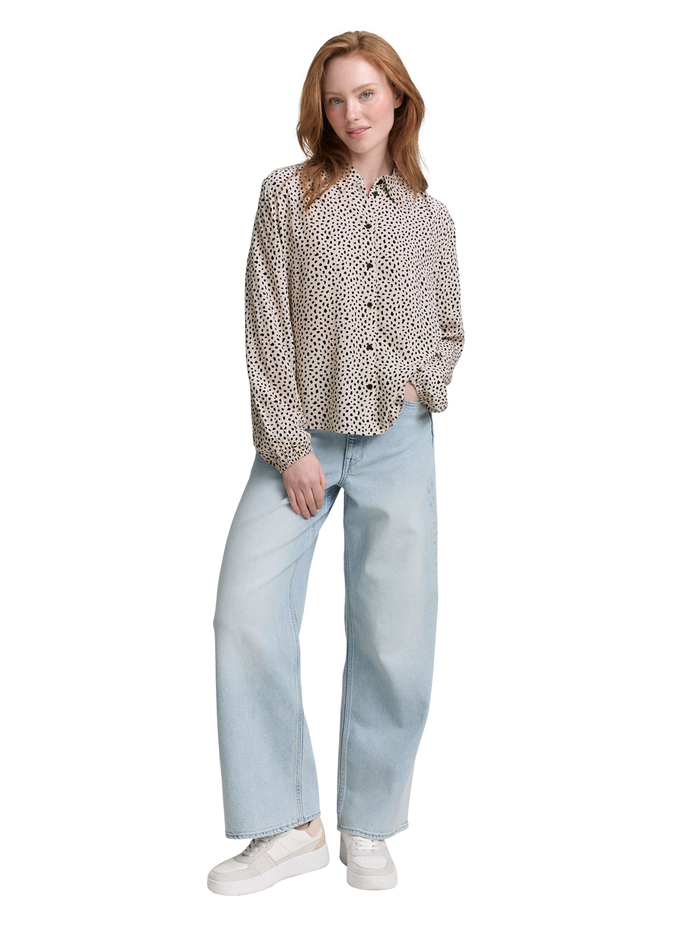 TOM TAILOR DENIM Блузка в Бежевый