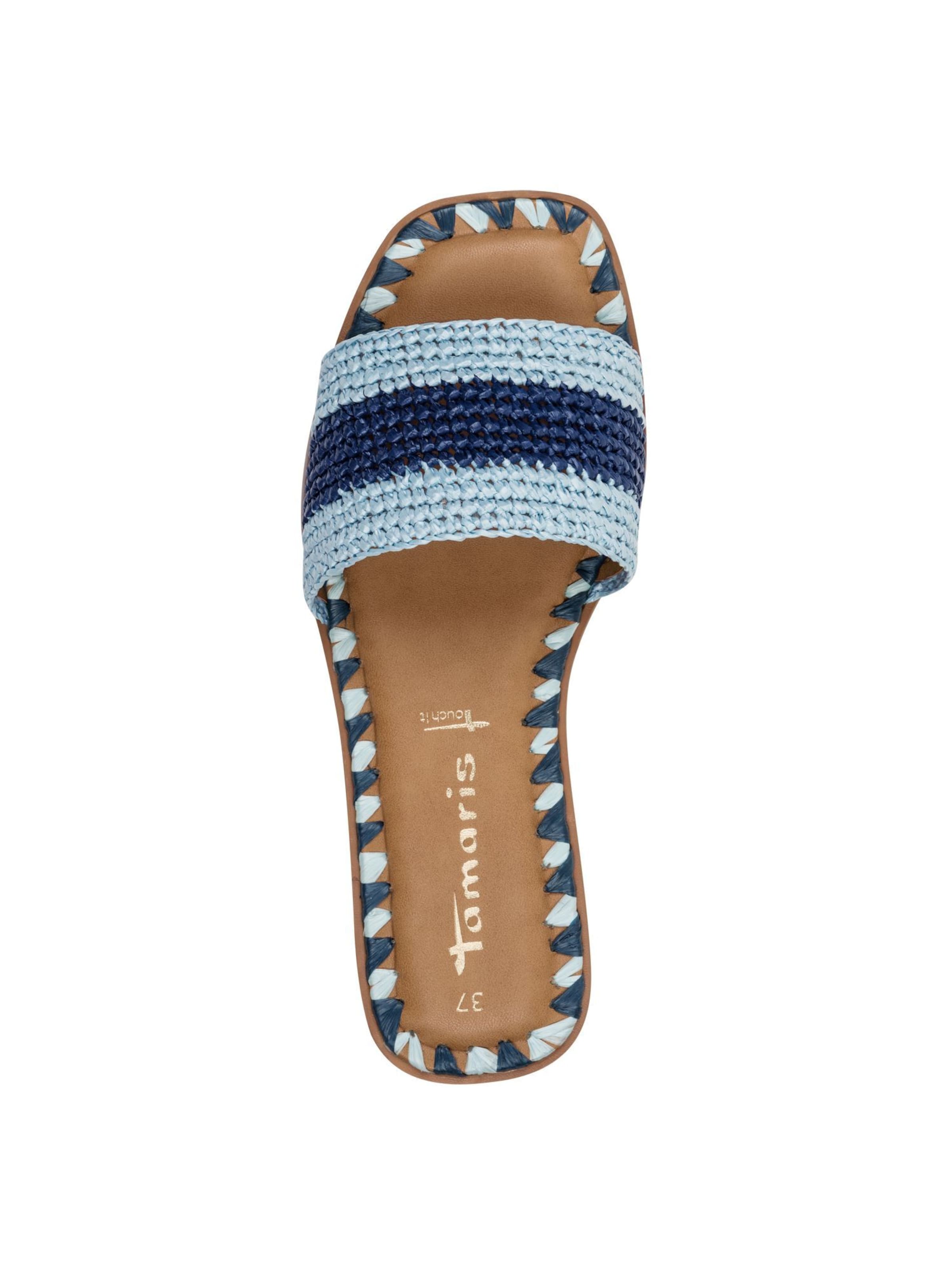 Mule Tamaris en bleu