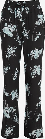 Oxmo Loosefit Broek 'Elida' in Zwart: voorkant