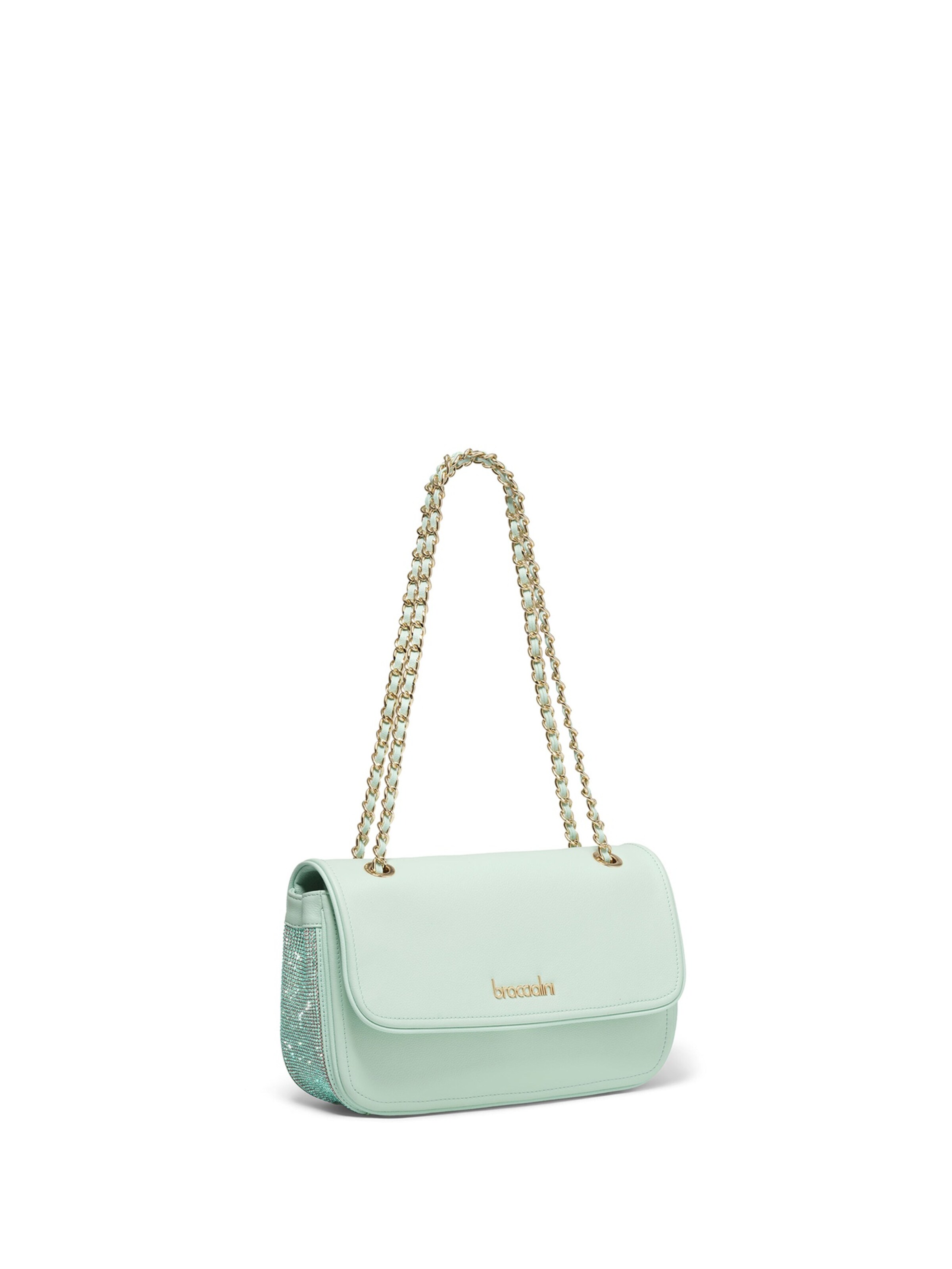 Sac à bandoulière 'Rosélia' Braccialini en vert : devant