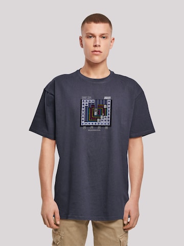 F4NT4STIC Shirt 'Level 45 Millie Mollie C64 Retro Gaming SEVENSQUARED' in Blue: front
