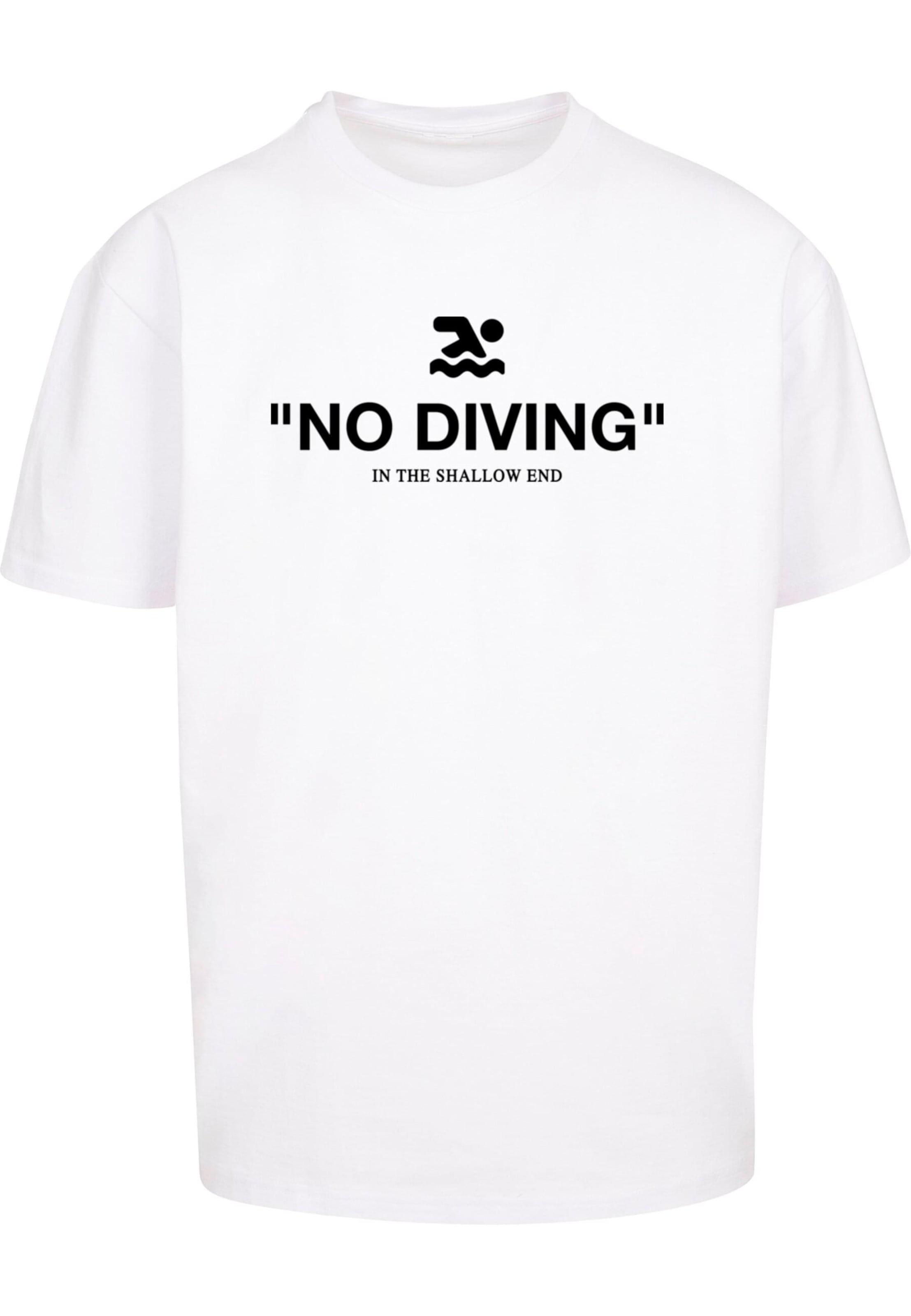 T-Shirt MT Upscale en blanc : devant