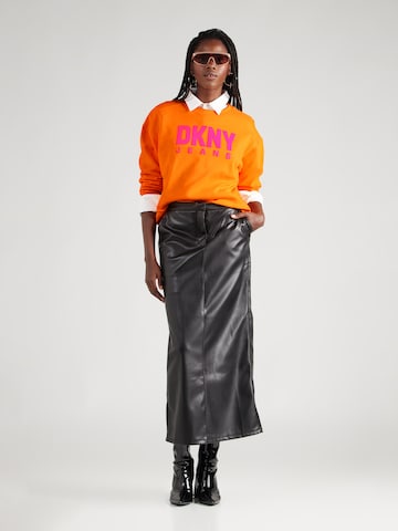 DKNY Sweatshirt i orange