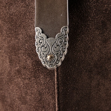 Borsa a spalla 'Bucket' di PINKO in marrone