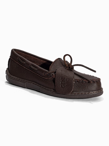 Mocassin 'Moosehide Classic' Minnetonka en marron