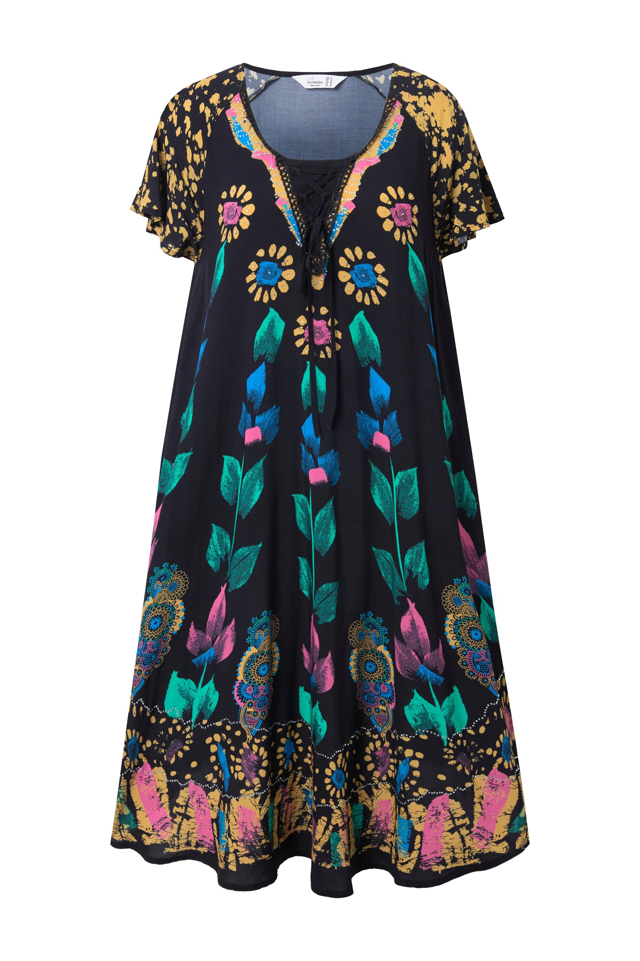 MIAMODA Dress in Black: front