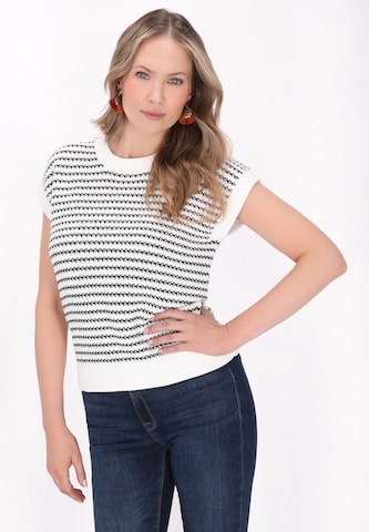 Pull-over usha FESTIVAL en noir : devant