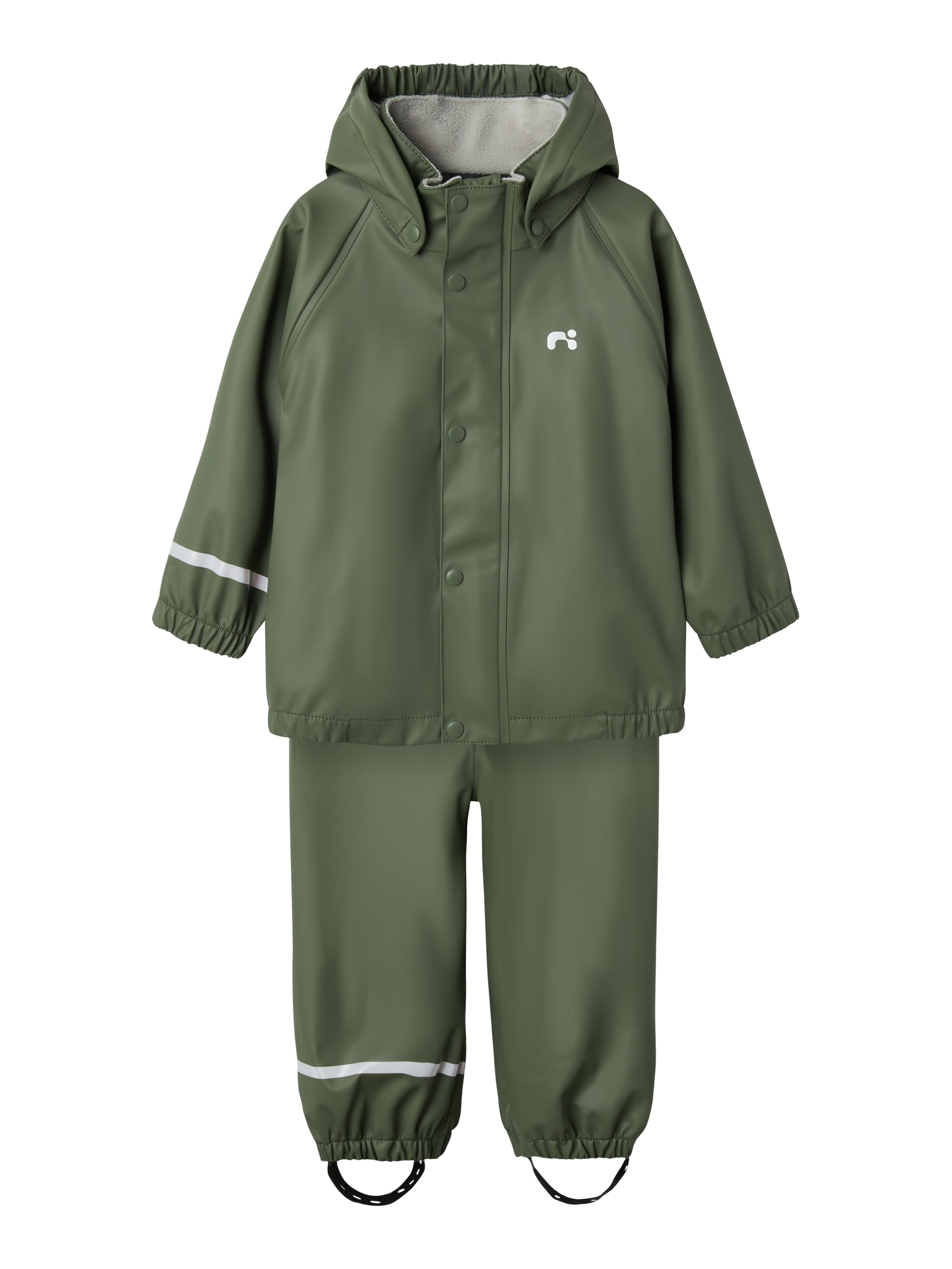 Salopetă 'DRY10' de la NAME IT pe verde: față