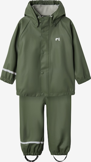 NAME IT Fato funcional 'DRY10' em cinzento claro / verde escuro, Vista do artigo