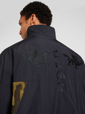 Grimey Between-season jacket 'LUCKY DRAGON TRACK' in Black