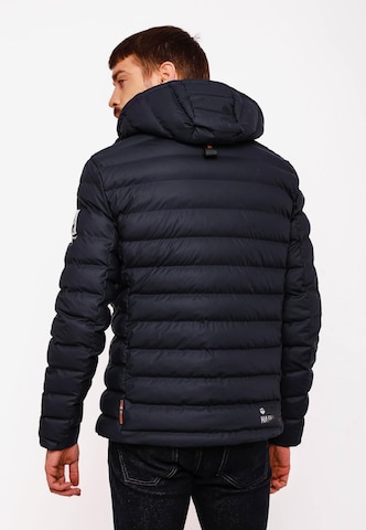 STONE HARBOUR Winterjacke 'Zaharoo' in Blau