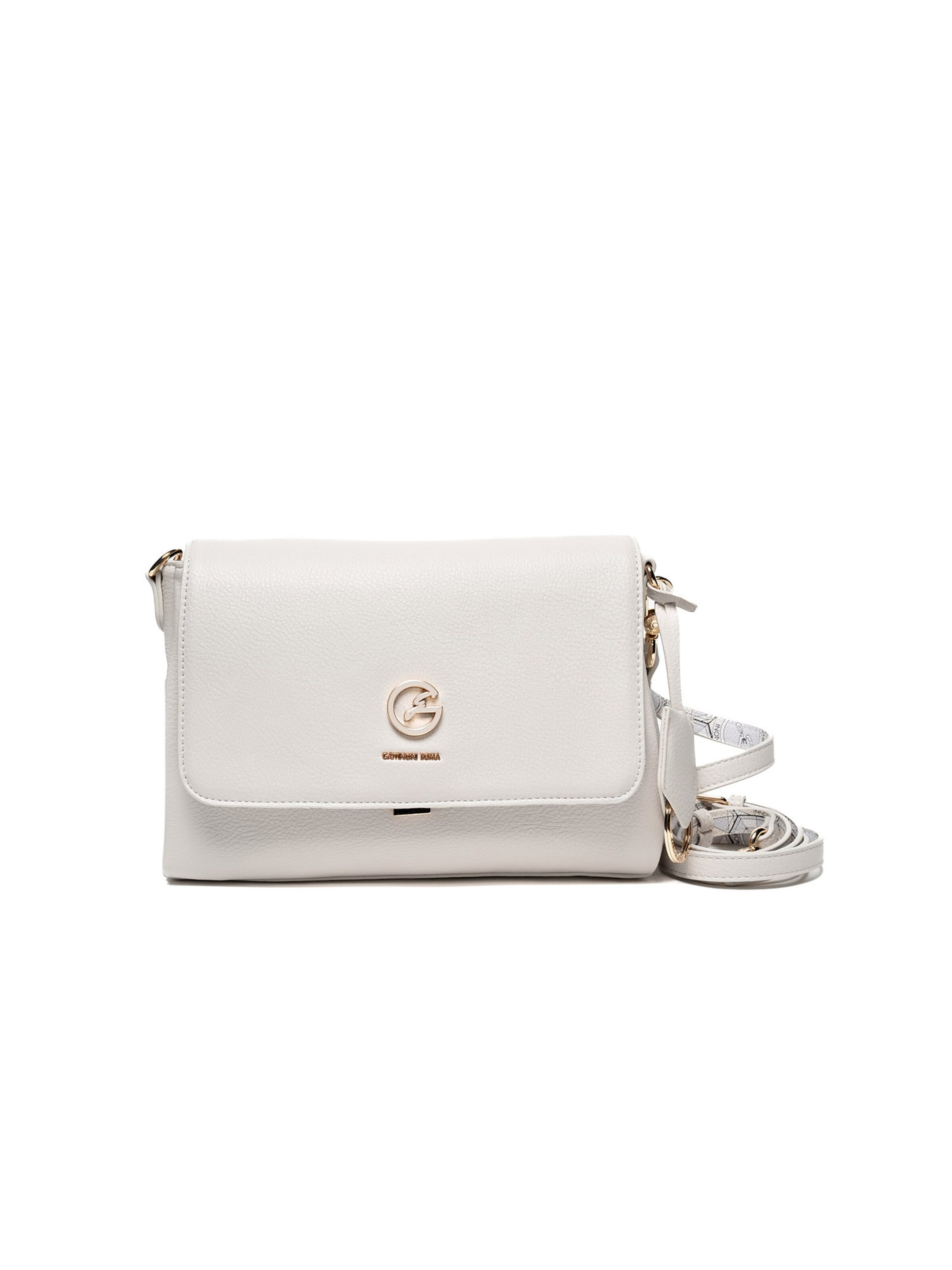 Gattinoni Handtas in Wit: voorkant