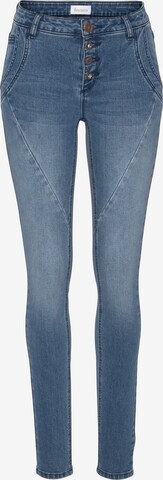 BOYSEN'S Skinny Jeans in Blue: front