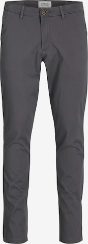 JACK & JONES Slim fit Chino Pants 'JJIMARCO JJBOWIE' in Grey: front
