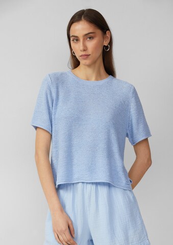 QS Pullover in Blau: Vorderseite