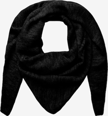 PIECES Scarf in Black: front