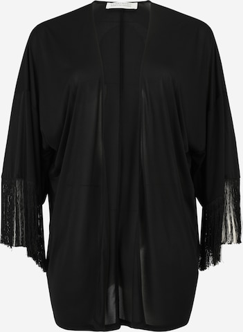Kimono 'Lani' di Guido Maria Kretschmer Curvy in nero: frontale