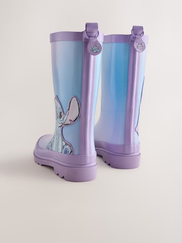 Next Regenlaarzen 'Lilo and Stitch' in Lila