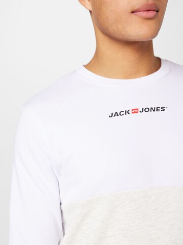 JACK & JONES Sweatshirt in Wit