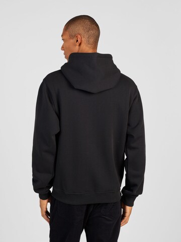 Grimey - Sweatshirt 'MELTED STONE' em preto